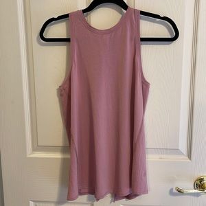 Lululemon All Tied Up Tank pink taupe size 4